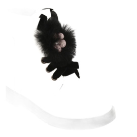 Bottes vernies d'Evento 1438 canettes blanc noir 1