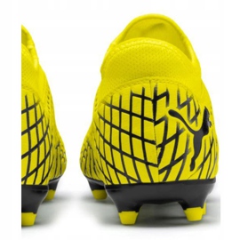 Chaussures de football Puma Future 4.4 Fg Ag M 105613 03 jaune jaune 4