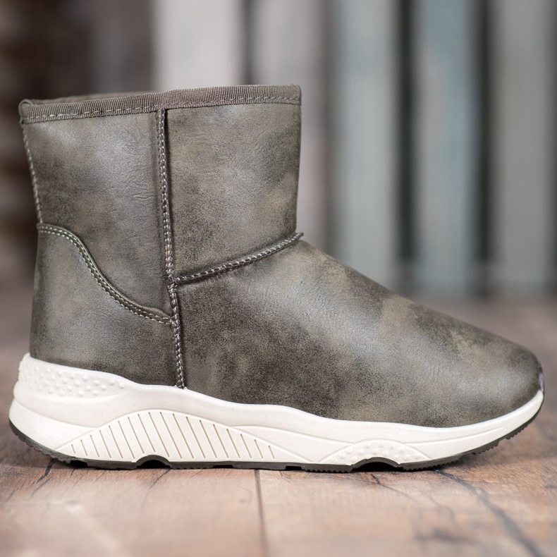 SHELOVET Bottes de neige confortables multicolore vert 1