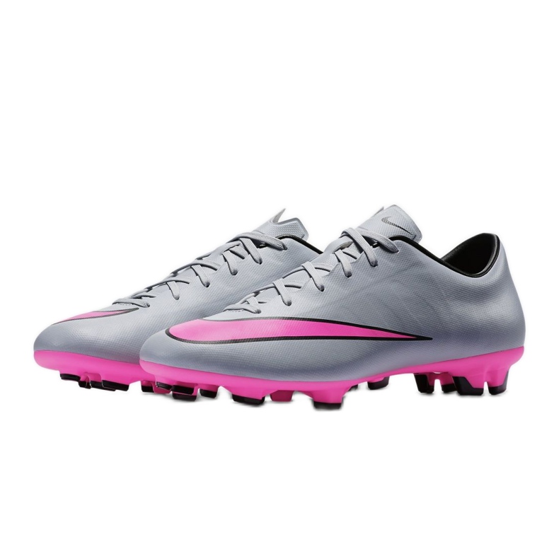 Chaussures de football Nike Mercurial Victory V Fg M 651632-060 multicolore gris 2