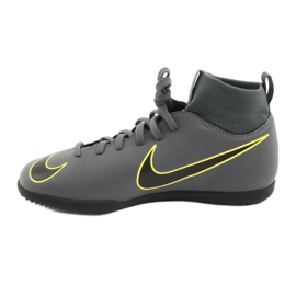 Chaussures d'intérieur Nike Mercurial Superfly X 6 Club Ic Jr AH7346-070 gris 2