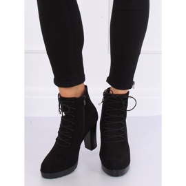 Noir BK3235 Bottines compensées noires le noir 3