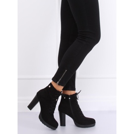 Noir BK3235 Bottines compensées noires le noir 5