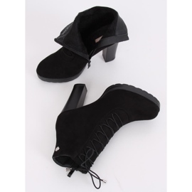 Noir BK3235 Bottines compensées noires le noir 2