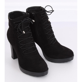 Noir BK3235 Bottines compensées noires le noir 4