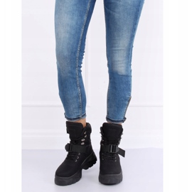 Noir HE117P Chaussures noires le noir 1