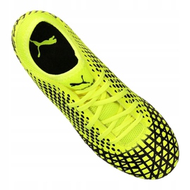 Chaussures de foot Puma Future 4.4 Fg / Ag Jr 105696-03 jaune jaune 3
