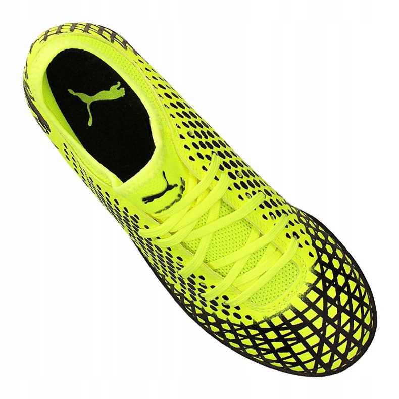 Chaussures de football Puma Future 4.4 Tt Jr 105699-03 jaune jaune 2