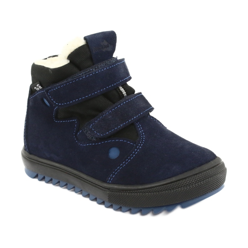Ren But Bottes avec une membrane velcro 3346 bleu marine bleu 1
