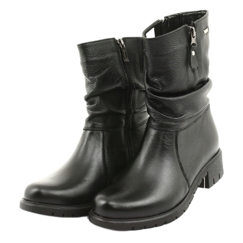 Gregors Bottes avec fourrure 793 noir le noir 3