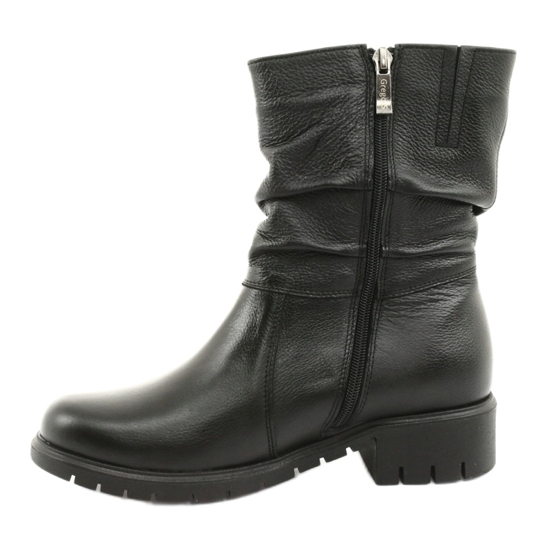 Gregors Bottes avec fourrure 793 noir le noir 2