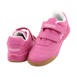 Chaussures Kappa Kickoff Oc Jr260695K 2210 blanc rose 3