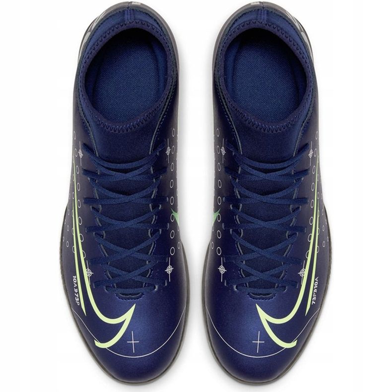 Chaussures d'intérieur Nike Mercurial Superfly 7 Club Mds Ic M BQ5462-401 bleu marine bleu 1