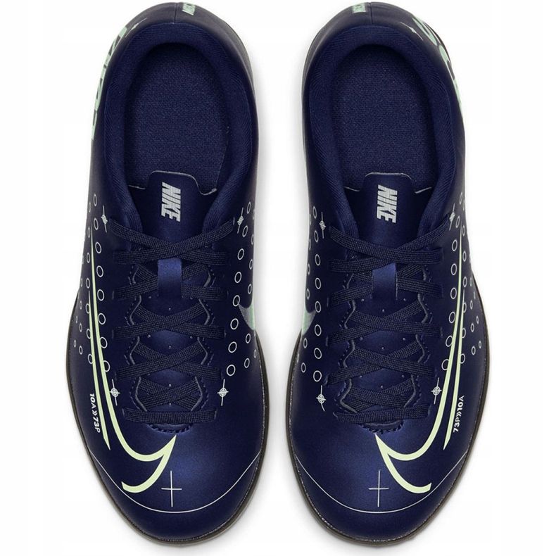 Nike Mercurial Vapor 13 Club Mds Tf Jr CJ1179-401 chaussures de football multicolore bleu marin 1