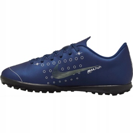 Nike Mercurial Vapor 13 Club Mds Tf Jr CJ1179-401 chaussures de football multicolore bleu marin 2