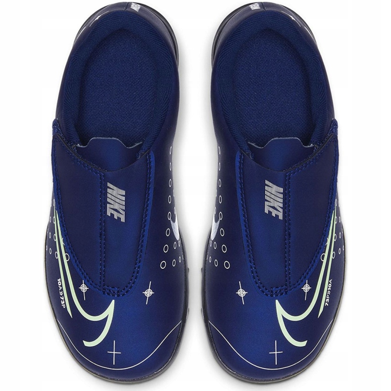 Nike Mercurial Vapor 13 Club Mds Tf Ps (V) Jr CJ1180-401 chaussures de football bleu marine bleu marine 1