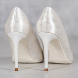 SHELOVET Épingles en satin blanc 1