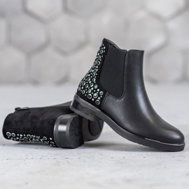 Filippo Bottes noires pour femmes 1