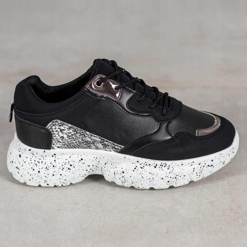 Mckeylor Baskets à la mode le noir 1