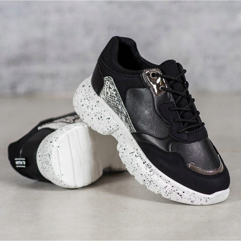 Mckeylor Baskets à la mode noir 2