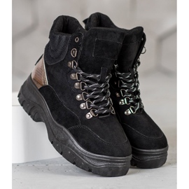 Bottines VICES à lacets le noir 4