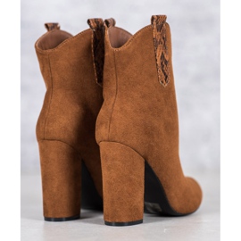 Santiags en daim VICES brun 2