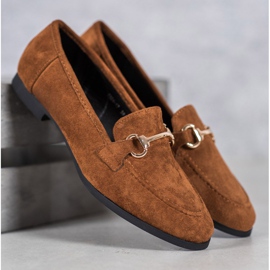 Mocassins en daim VICES brun 1