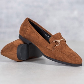 Mocassins en daim VICES brun 2