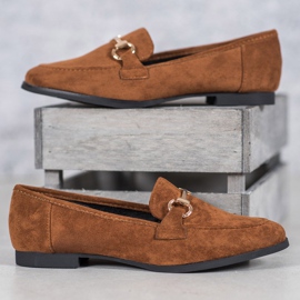 Mocassins en daim VICES brun 3
