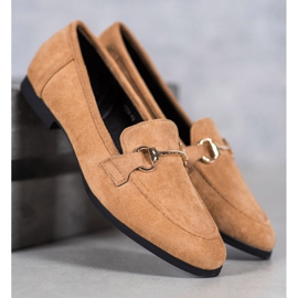 Mocassins en daim VICES brun 2