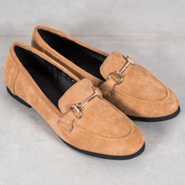 Mocassins en daim VICES brun 1