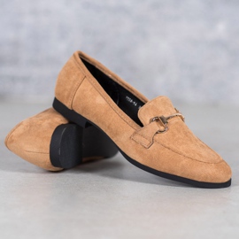 Mocassins en daim VICES brun 3
