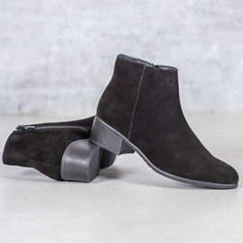Filippo Bottes en cuir classiques le noir 4