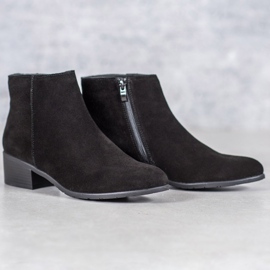 Filippo Bottes en cuir classiques le noir 3