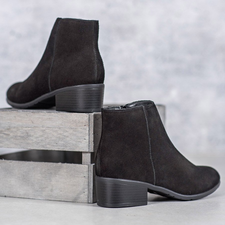 Filippo Bottes en cuir classiques le noir 1