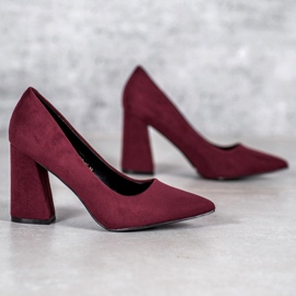 Escarpins VICES bordeaux rouge 1