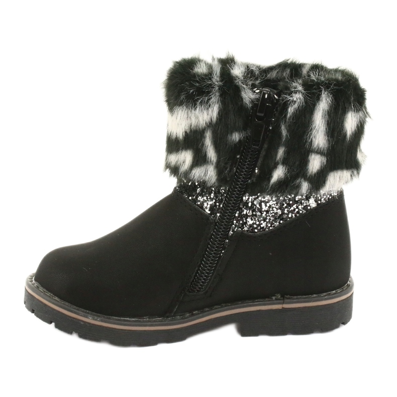 American Club Bottes noires américaines GC45 pour filles gris 2