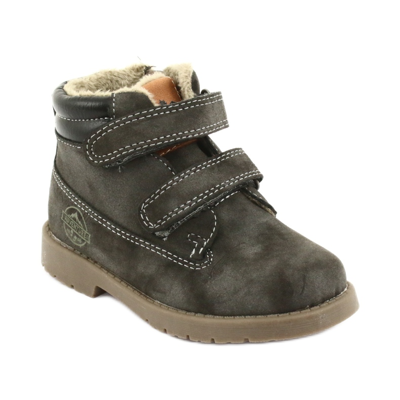 Bottes Timberki avec Velcro American Club GC43 gris 1