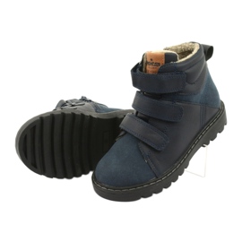 Bottes Timberki avec Velcro American Club GC40 bleu marine 5