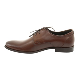 Pilpol Chaussures formelles en cuir masculin 1609 marron brun 2 Pilpol Chaussures formelles en cuir masculin 1609 marron brun 2