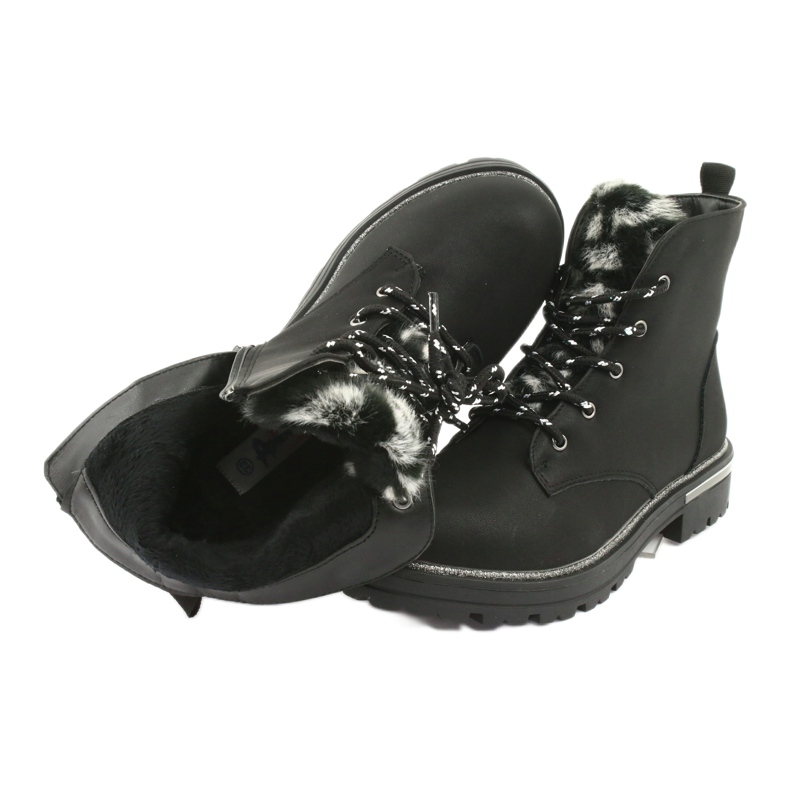 American Club Boots noirs bottes gc33 noir 5