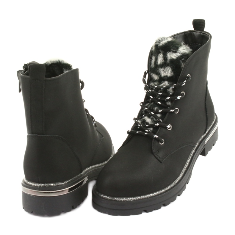 American Club Boots noirs bottes gc33 noir 4