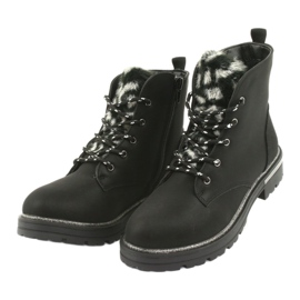 American Club Boots noirs bottes gc33 noir le noir le noir 3