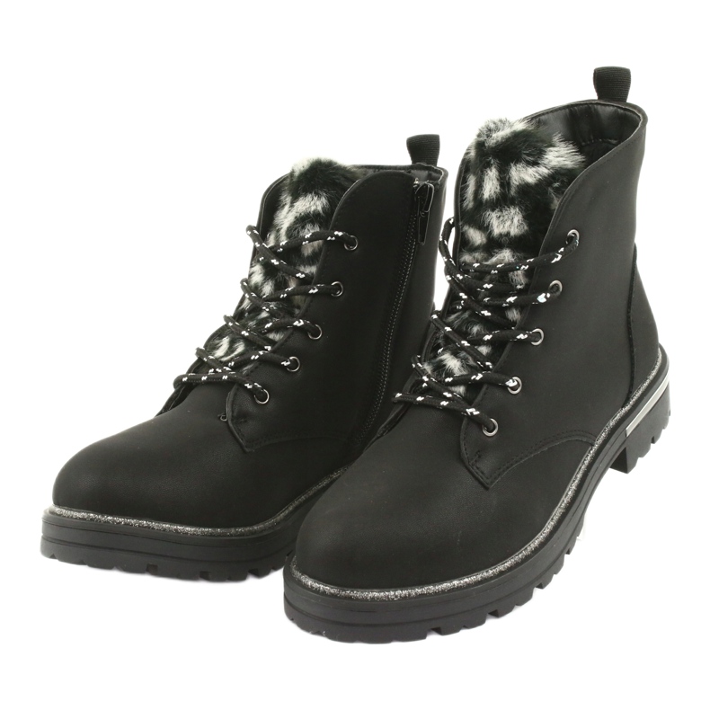 American Club Boots noirs bottes gc33 noir 3