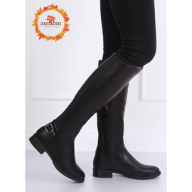 Bottes noires, bottes noires B-321 Noir le noir 1