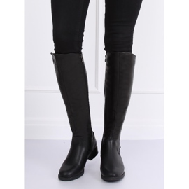 Bottes noires, bottes noires B-321 Noir le noir 2
