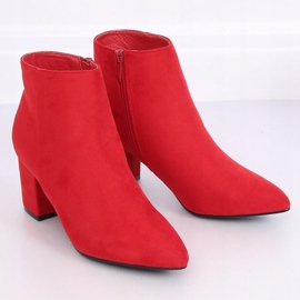 Bottes à talons rouges Q1AX608-1 Rouge 3