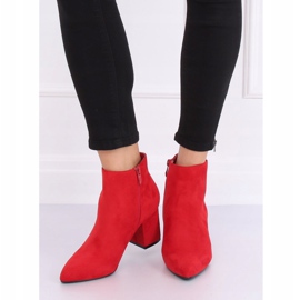 Bottes à talons rouges Q1AX608-1 Rouge 1