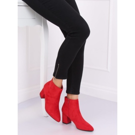 Bottes à talons rouges Q1AX608-1 Rouge 2