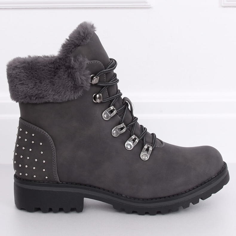 Trappeurs grises pour femmes Z172 Gris 2 Trappeurs grises pour femmes Z172 Gris 2